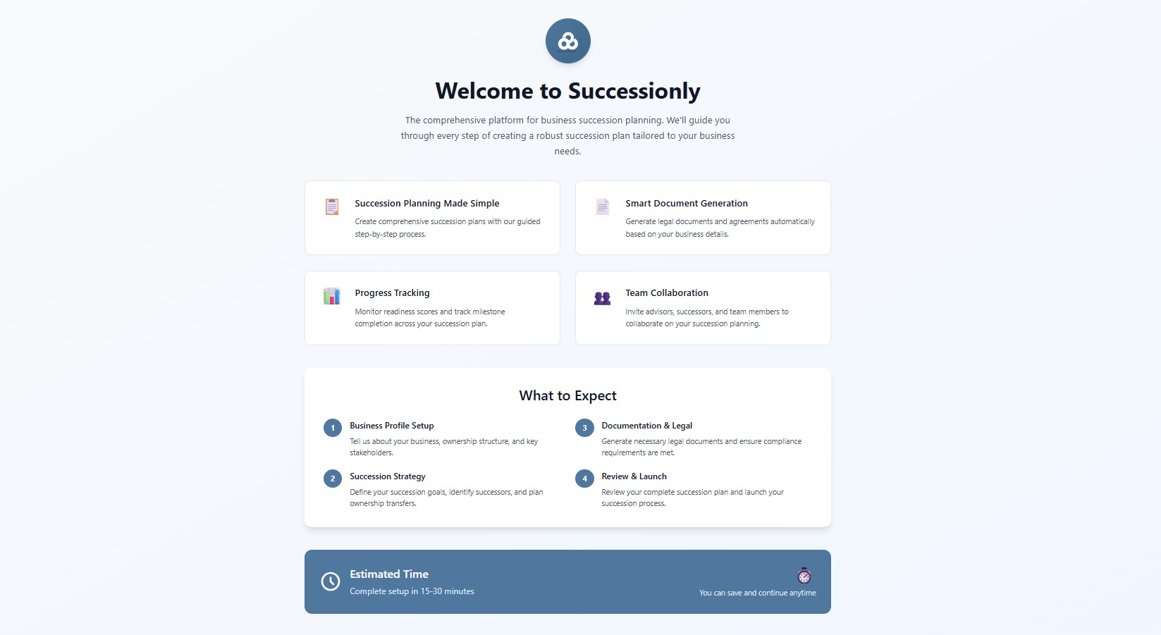 Successionly Dashboard